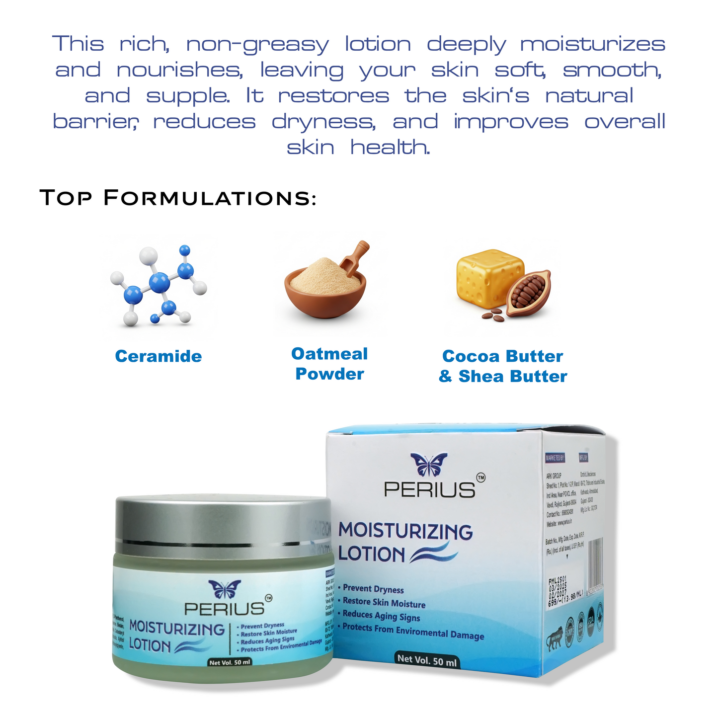 Perius Moisturizer Lotion