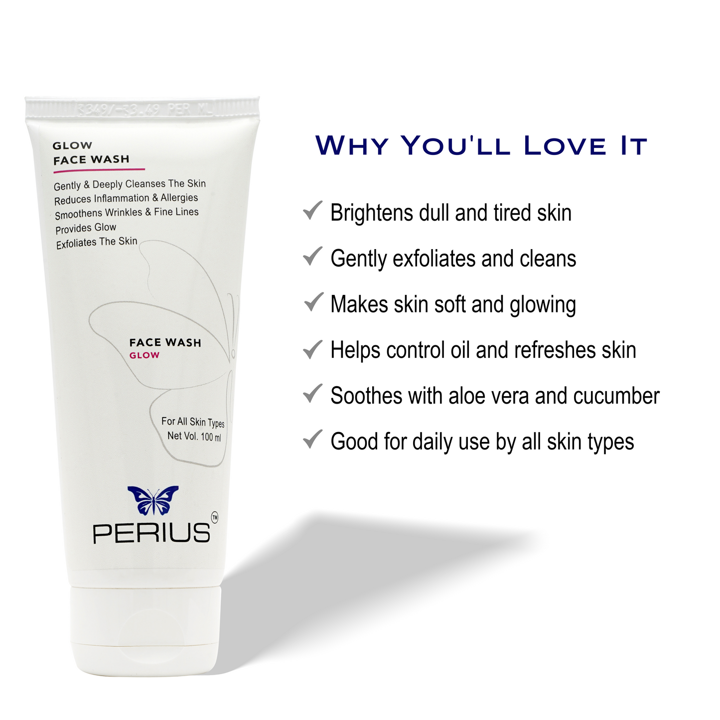 Perius Glow Face Wash