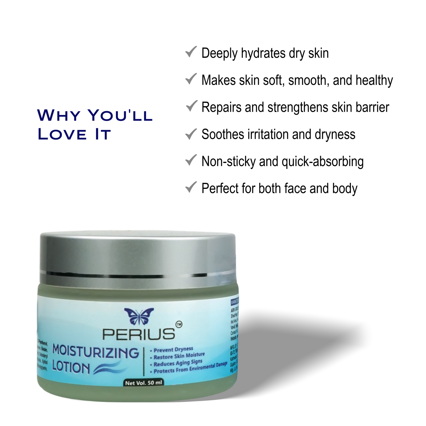 Perius Moisturizer Lotion