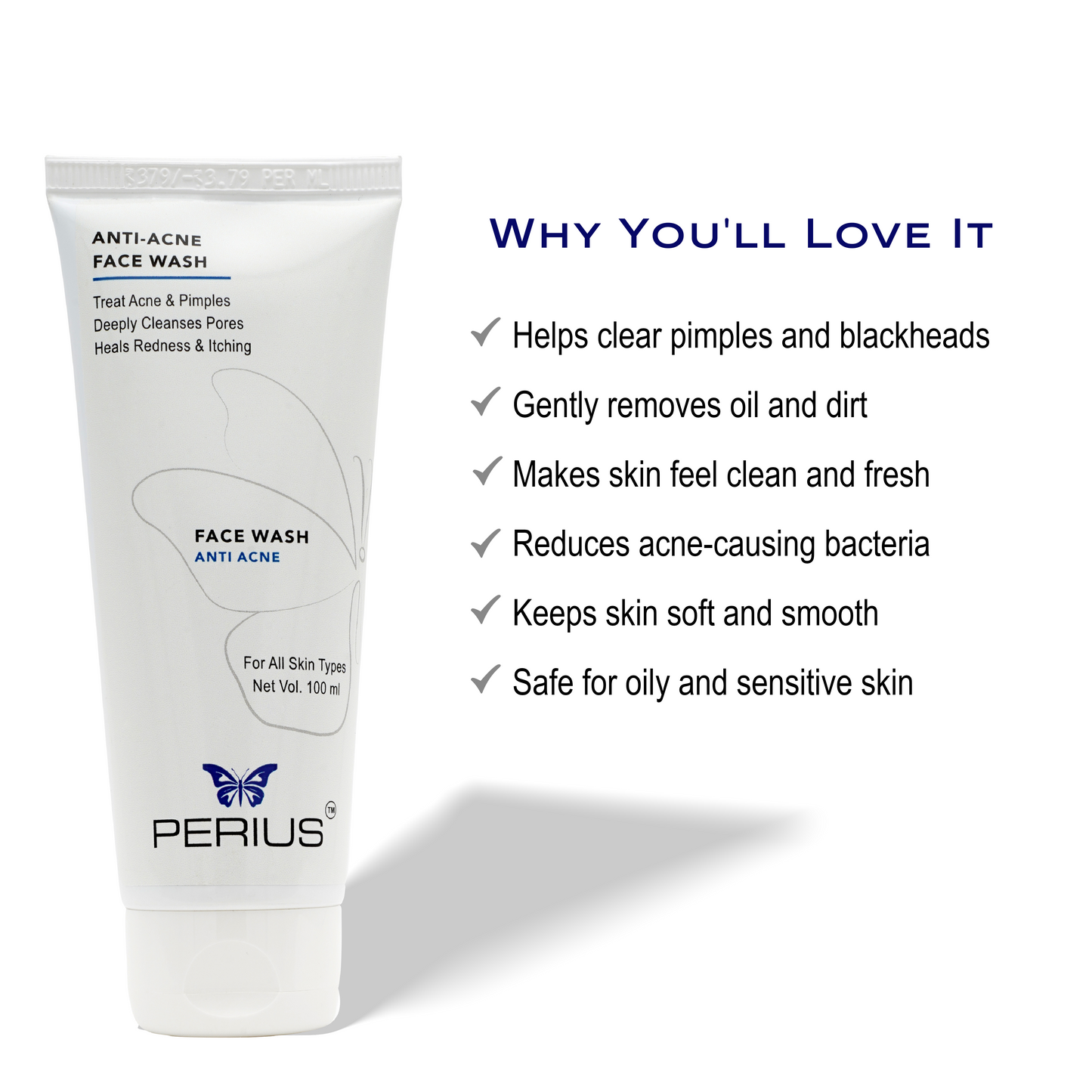 Perius Anti Acne Face Wash