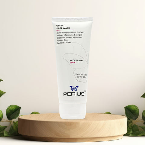 Perius Glow Face Wash – Refresh. Revive. Radiate.