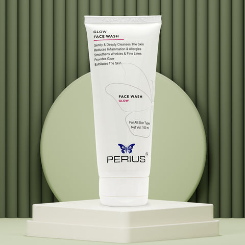 Perius Glow Face Wash – Refresh. Revive. Radiate.