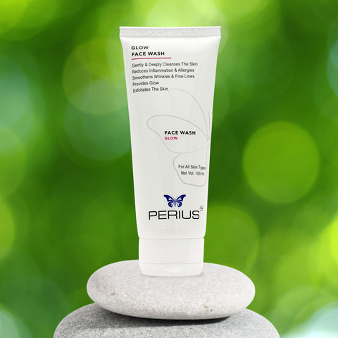 Perius Glow Face Wash – Refresh. Revive. Radiate.