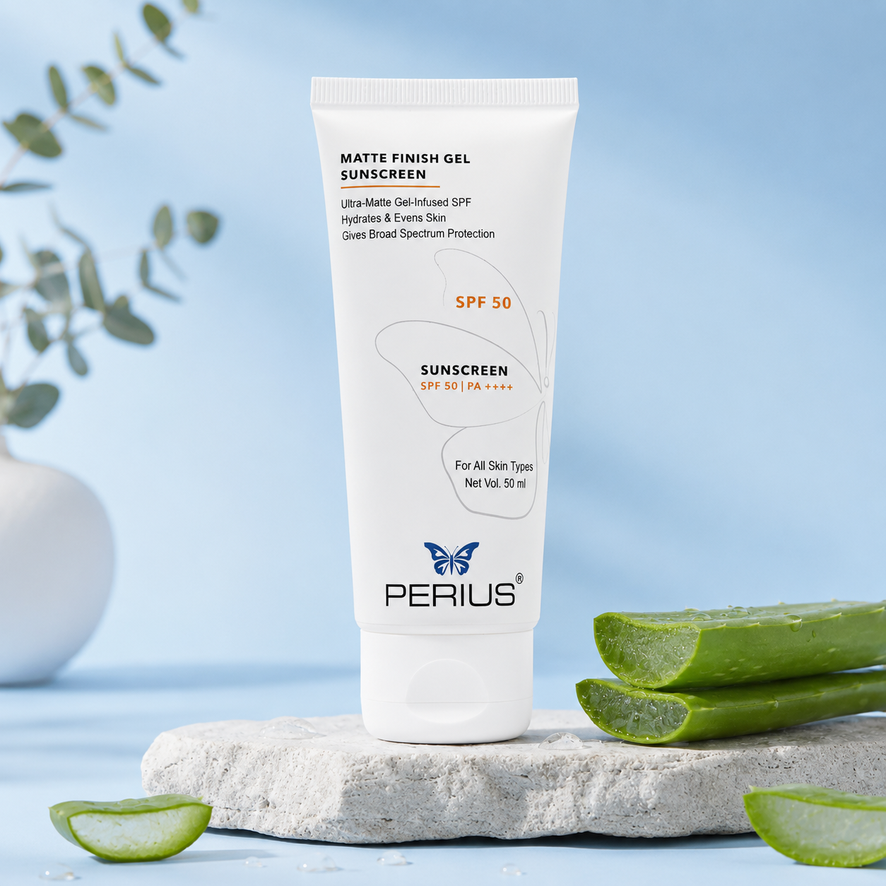 Perius Matte Finish Gel Sunscreen