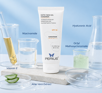 Perius Matte Finish Gel Sunscreen