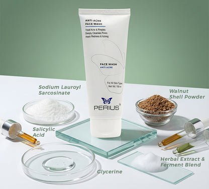 Perius Anti Acne Face Wash