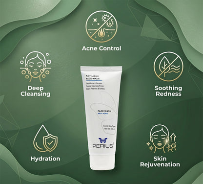 Perius Anti Acne Face Wash