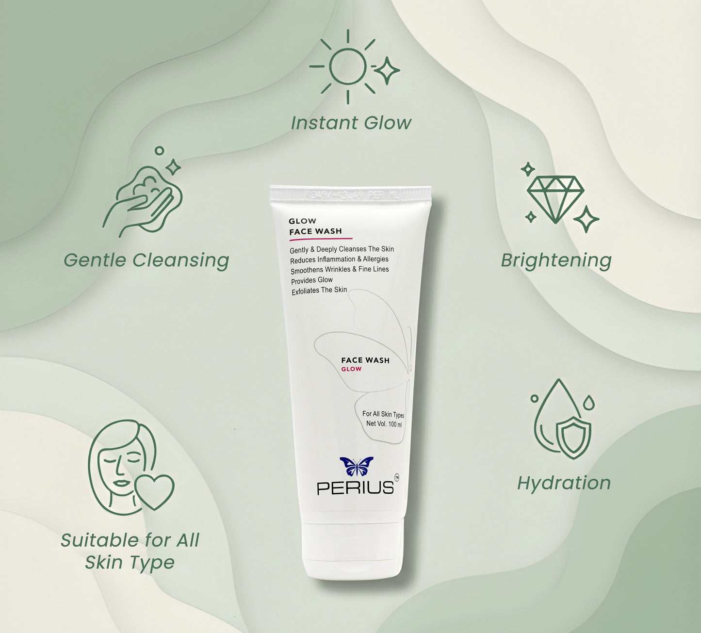 Perius Glow Face Wash