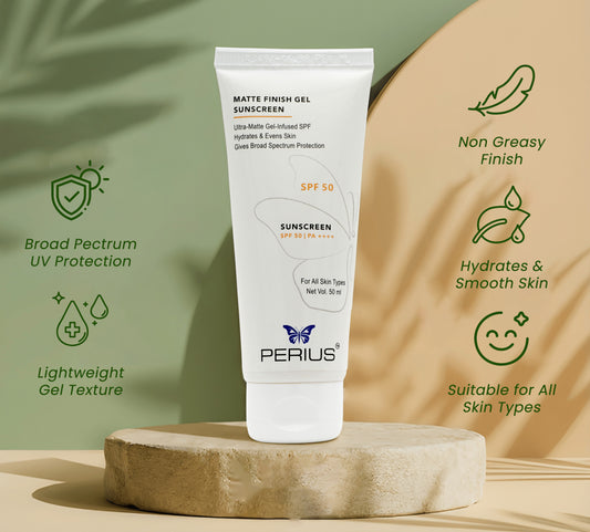Perius Matte Finish Gel Sunscreen