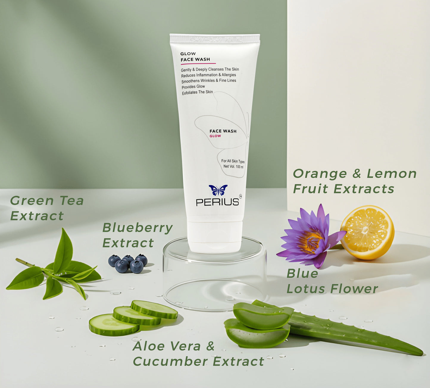 Perius Glow Face Wash