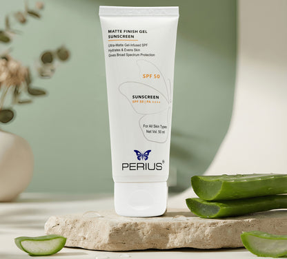 Perius Matte Finish Gel Sunscreen